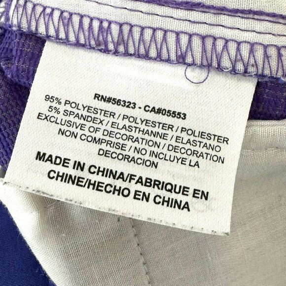 Nike Golf Shorts Mens Size 38 Purple Plaid Dri-Fit Tour Performance 11.5" Inseam - Picture 5 of 8